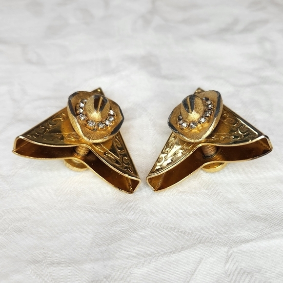 Gold Country Western Collar Tips - Picture 2 of 5